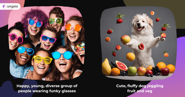 Examples of AI-generated images 1